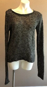 Black Knit Pullover Sweater L From Sweet and Sinful Women Open - Picture 1 of 12