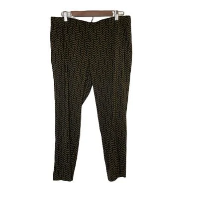 Pantalones de vestir al tobillo Etro para mujer Old Money mezcla de lana EE. UU. 10 verde Academia Italia Foto 1 de 4