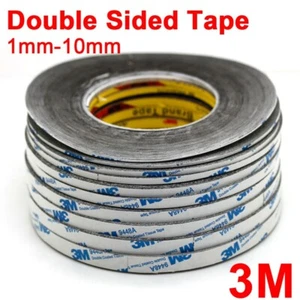 Hi-Q 50M 3M Black Double Sided Tape Phone Tablet Repair Screen Adhesive Sticker - Picture 1 of 14