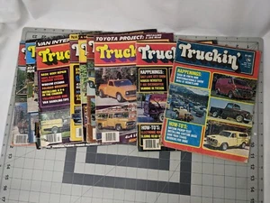 Truckin Magazine 1975 1976 1977 Lot of 9 - Foto 1 di 3