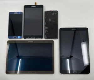 Lot of Samsung Devices (Tablets and Phones) As-Is for Parts or Repairs - Picture 1 of 24