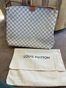 AMAZING Louis Vuitton Azur Graceful MM SHOULDER BAG - Picture 1 of 11
