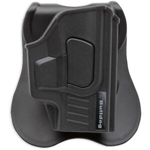 Bulldog Cases Rapid Release Right Hand Black Taurus GX4 RR-TGX4 Matte Polymer  