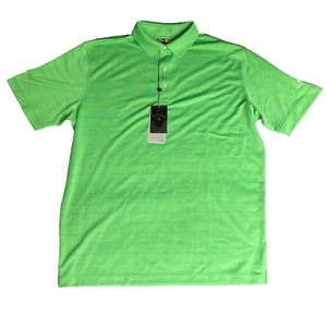 Callaway Polo Shirt Adult Large Opti Dri Performance Golfing Preppy Outdoor Mens - Picture 1 of 13