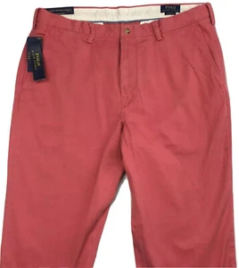 Pantalones Polo Ralph Lauren Para Hombre Calce Clásico 32x32 32 Rojo Claro Nuevo Chino $85 - Imagen 1 de 9