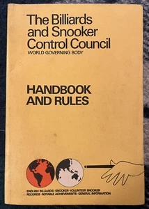 The Billiards & Snooker Control Council World Governing Body Handbook & Rules - Picture 1 of 5