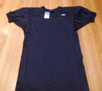 NWT VINTAGE REEBOK BLACK COLLEGE FOOTBALL GAME BLANK JERSEY SIZE L - Image 1 of 4