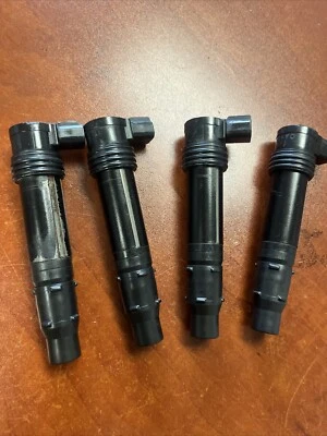 2009-2012 10 11 12 KAWASAKI NINJA ZX6R BOBINAS JUEGO DE BOBINAS DE ENCENDIDO ELÉCTRICO OEM Foto 1 de 4