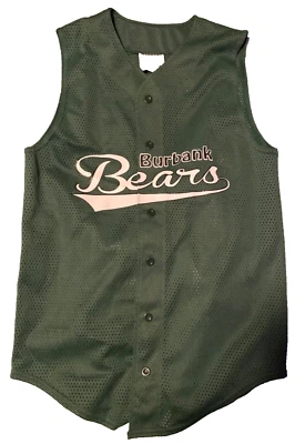 Camiseta deportiva de trabajo en equipo Burbank Bears utilería de película talla mediana Foto 1 de 3