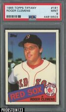 1985 Topps Tiffany #181 Roger Clemens Boston Red Sox RC Rookie PSA 9 MINT