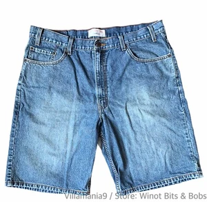 Levi Strauss Signature Jeansshorts Herren Gr. 38 blau Denim lose Passform - Bild 1 von 10