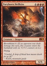 *FOIL* FURYBORN HELLKITE NM M12 mtg Red - Creature Mythic *FOIL*