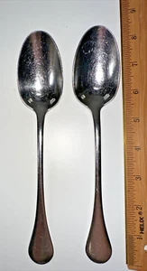 Lot Of 2 - Puccini Tablespoons Sant Andrea Stainless Flatware 8 1/8 inch - Picture 1 of 3