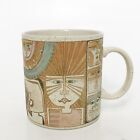 Laurel Burch Vintage Coffee Mug Primordial Dream Cup 1990
