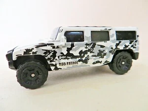 MATCHBOX 'HUMMER H2 SUV CONCEPT' WHITE CAMO. VGC/ORIGINAL/VINTAGE - Picture 1 of 6
