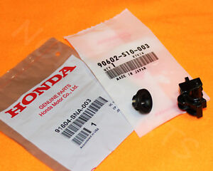 2PC KIT OEM HONDA 09-15 PILOT Hood STAY OPEN Prop ROD HOLDER CLIP & GROMMET