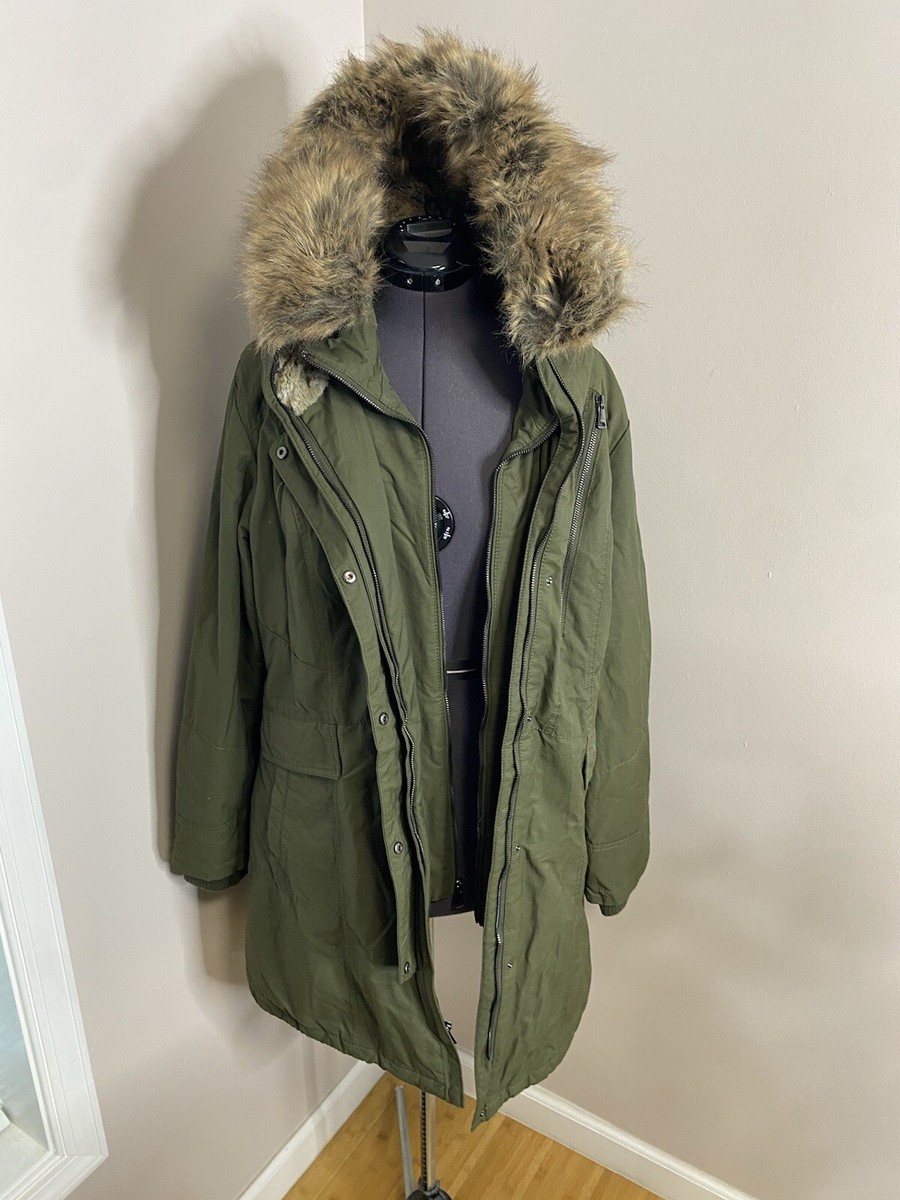 1 Madison Faux Fur Outer Shell Coats, Jackets & Vests Parkas 1 Madison Faux Fur Outer Shell Coats, Jackets & Vests Parkas