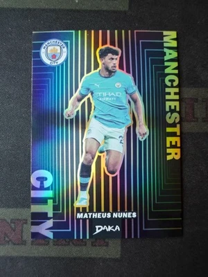 2025 DAKA Manchester City Team Box Soccer Gold Matheus Nunes /10 - Image 1 of 2