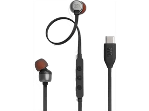 Auriculares de botón - JBL TUNE 310C USB-C, Intraurales, Negro - Imagen 1 de 6