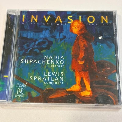 Nadia Shpachenko & Lewis Spratlan Invasion CD 2022 World Premiere Classical - Image 1 of 3