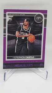 2024-25 Panini Nba Hoops - Rookies Stephon Castle #234 Viola (RC) - Foto 1 di 2