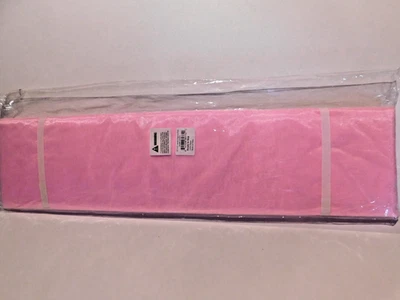 10 yards Pink Organza Sheer Fabric, 60 Inch Wide - Image 1 of 2
