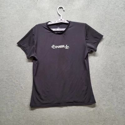 Женская рубашка O'Neill XL черная спортивная одежда логотип короткий рукав - Изображение 1 из 4
