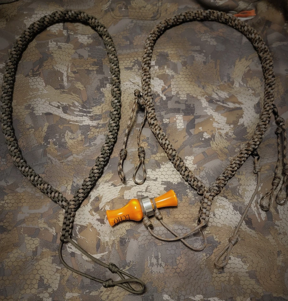 Cordão Sitka Inspired Marsh Colors 550 paracord ganso aves aquáticas caça pato chamada  - Imagem 1 de 2