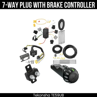 Tekonsha 7 路线 + 制动控制 适用于 05-07 福特 Escape 05-06 马自达 Tribute — 第 1/4 张图片