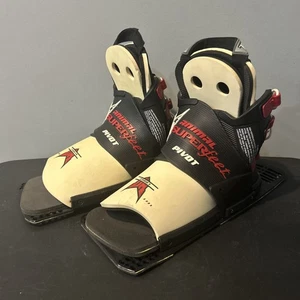 Animal Superfeet Pivot Wakeboard Bindings Right XL / Left-Large Nice Condition - Picture 1 of 16