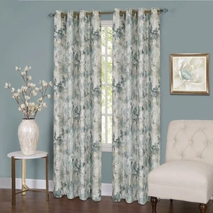 Lined Blackout Grommet Window Curtain Panels - 50 Inch Width, 84 Inch Length ... - Picture 1 of 1