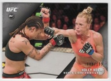 2015 Topps UFC Knockout Holly Holm RC Rookie Card SILVER Parallel SP #088/199