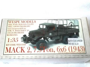 MACK 2, 7,5 t, 6x6 (1943) Modelli Vespa SCALA 1:35 - Kit Resina 35038 - Foto 1 di 1
