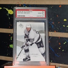 2008-09 SP Authentic Wayne Gretzky #2 PSA 10 GEM MINT HOF Low Pop QTY