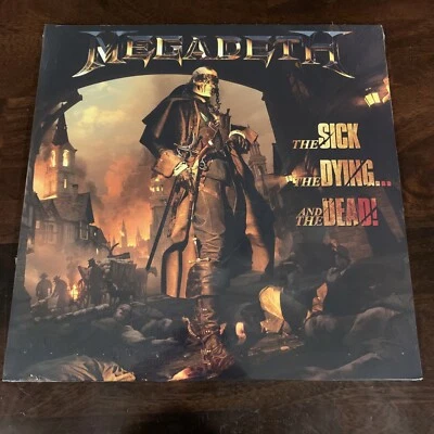 MEGADETH - The Sick the Dying & the Dead (2xLP Vinyl - Gatefold)  New Sealed - Image 1 of 2
