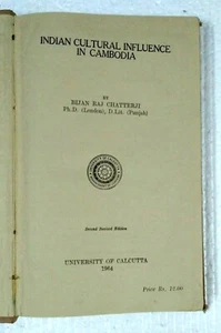 INDIA RARA: INFLUENCIA CULTURAL INDIA EN CAMBOYA POR BIJAN RAJ CHATTER JI 1964 - Imagen 1 de 9
