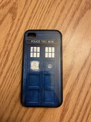 Funda Doctor Who iPhone 4s Policía Caja de Llamadas Públicas ¡Muy Buen Estado! Foto 1 de 4