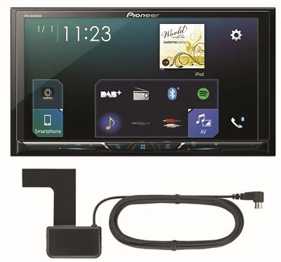PIONEER SPH-DA230DAB 2-DIN Digitalradio CarPlay Android Auto USB inkl Antenne - Bild 1 von 3