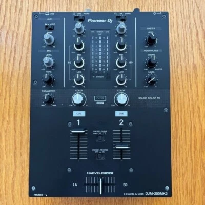 Pioneer DJ DJM-250MK2 2-Channel DJ Mixer - Image 1 of 4