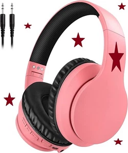 Over-Ear Wireless Bluetooth Headphones Built-in HD Mic,40H Playtime Foldable - Picture 1 of 4