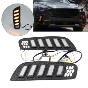 Front Fog Light LED Daytime Running Light For Mazda CX-50 2023-2024 - Picture 1 of 16