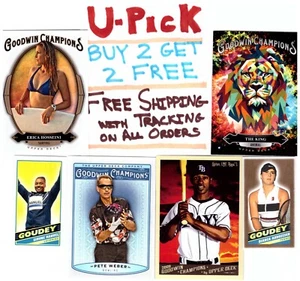 2009 2019 2020 Goodwin Champions Upper Deck Ships Tracked FREE, Buy 2 Get 2 Free - Bild 1 von 179