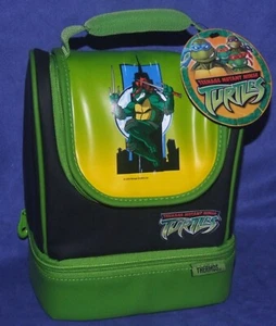 Teenage Mutant Ninja Turtles Rapheal Insulated Soft Lunch Bag kit Thermos - Picture 1 of 1