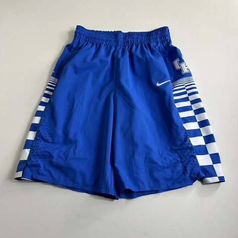 Nike University Kentucky Wildcats Dri Fit Blue Basketball Shorts Mens Size XL Cover