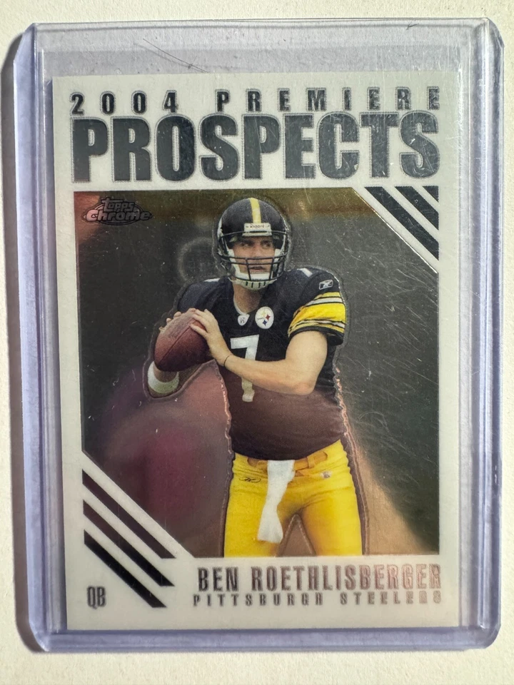 K245,329 - 2004 Topps Chrome Premiere Prospects #PP1 Ben Roethlisberger - Image 1 of 1