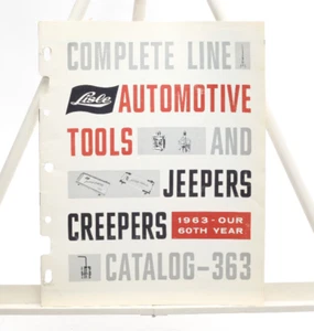 Lisle Catalogo Strumenti Automotive e Jeepers Creepers 1963 #363 - Foto 1 di 7
