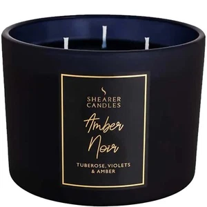 SHEARER CANDLES Amber Noir Fragrance Long Lasting Scented Multiwick Candle *NEW* - Picture 1 of 8