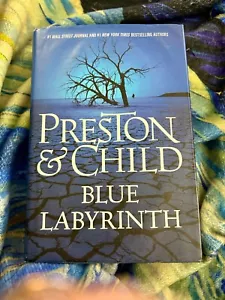 BLUE LABYRINTH PRESTON & CHILD HARD COVER BRAND NEW ***FREE SHIPPING*** - Picture 1 of 2