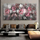 Prints Wall Canvas Painting Beautiful Pink Flower Pictures Home Decor