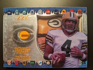 Brett Favre, Packers, 1997 Collrctors edge, 22K game used helmet - Picture 1 of 2